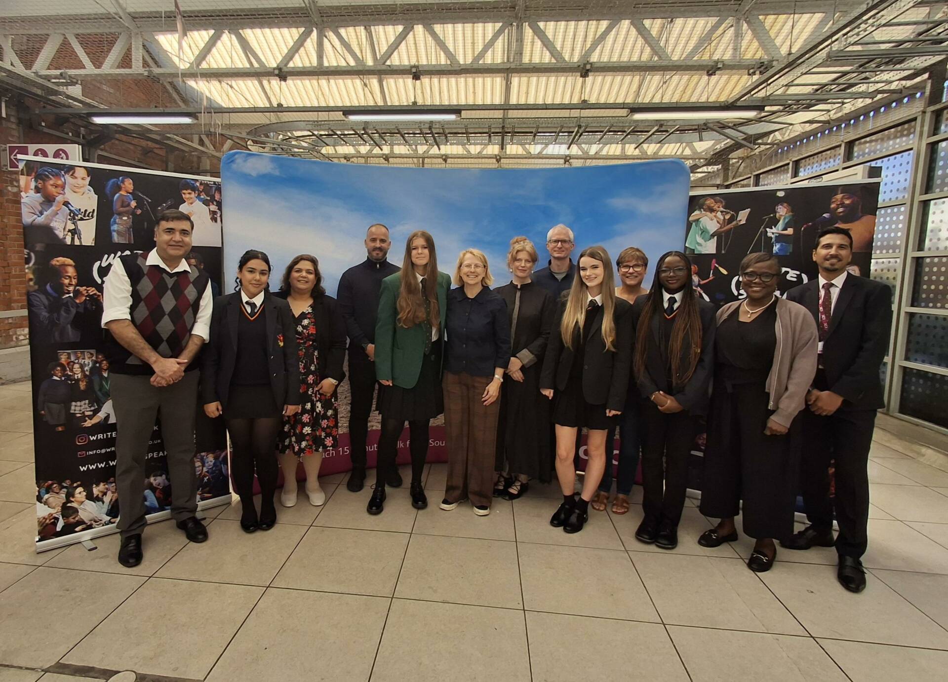  68c00c5768278 68c00c5768279group Image Of Young Poets And Their Parents With Dr Tara Mcallister Viel And Dr Sarah Perry With Abu Siddeeq C2c Interim Director Of Hr And Com.jpg
