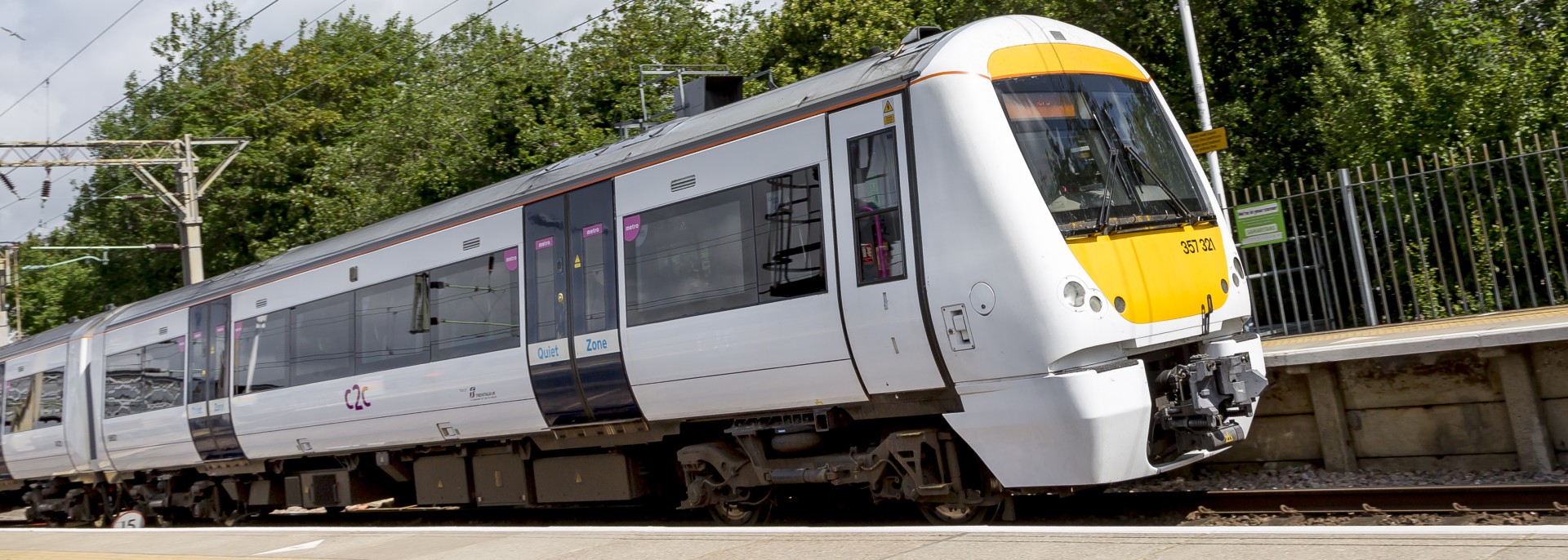 c2c train at station
